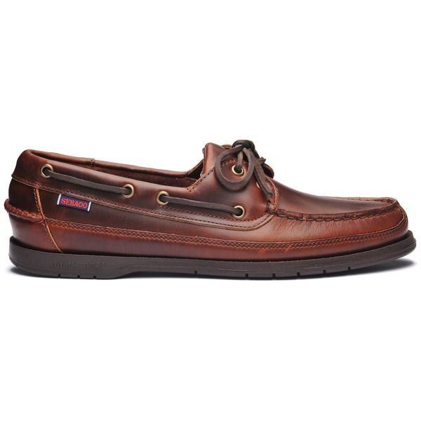 セバゴ メンズ シューズ スリッポン・ローファー Sebago Schooner Boat Shoes BrownGum ブラウン