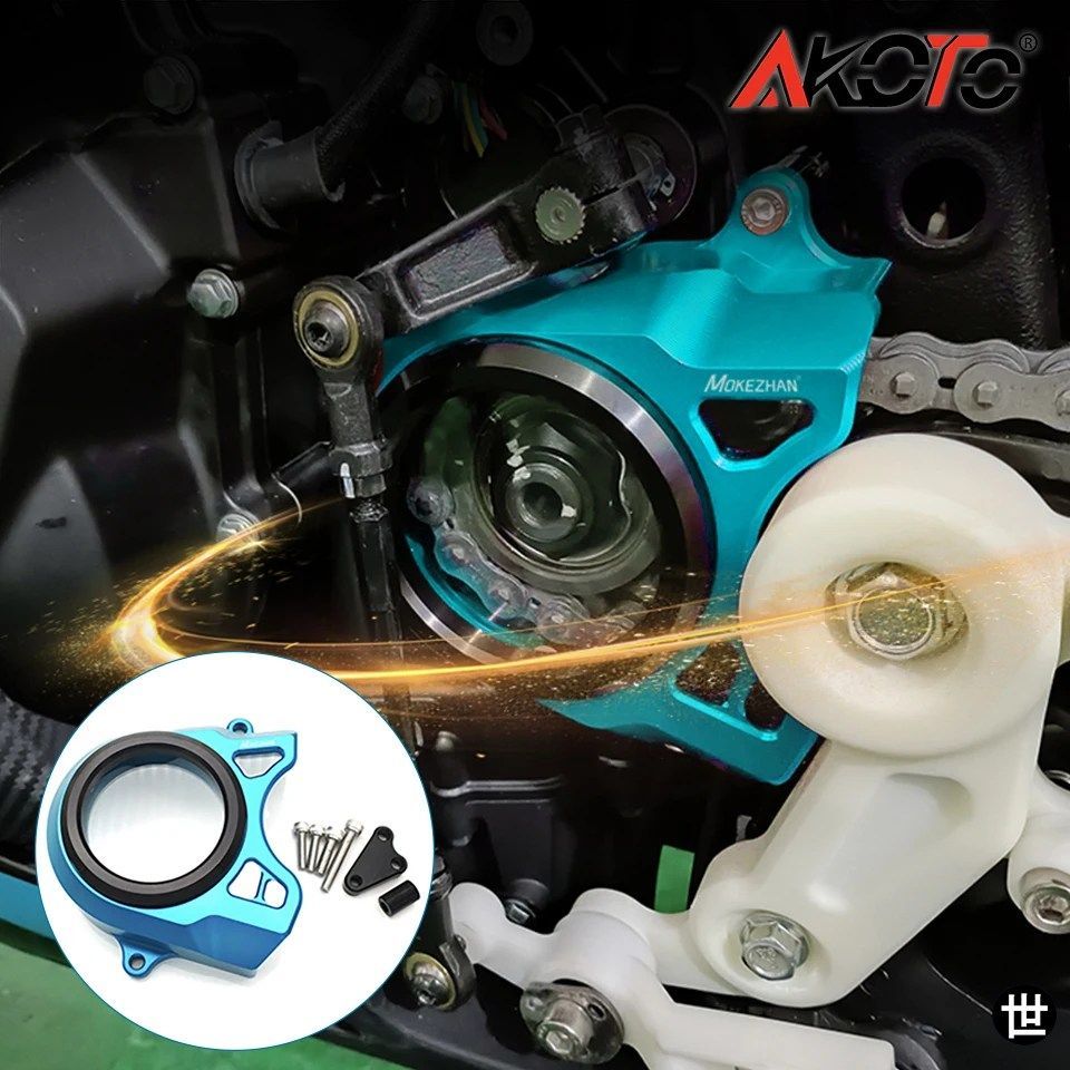 450SR 450 SR SS NK 450SS 450SR-S 450NK NK450用フロントチェーンカバー クリアチェーンギアキャップ オートバイアクセサリー