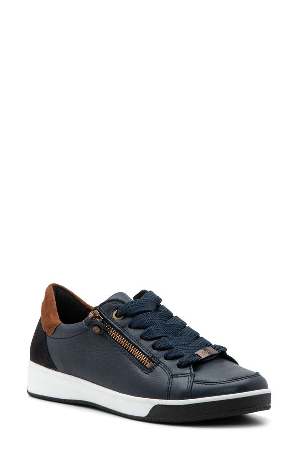 アラ レディース シューズ スニーカー ara Rei Low Top Sneaker Blau