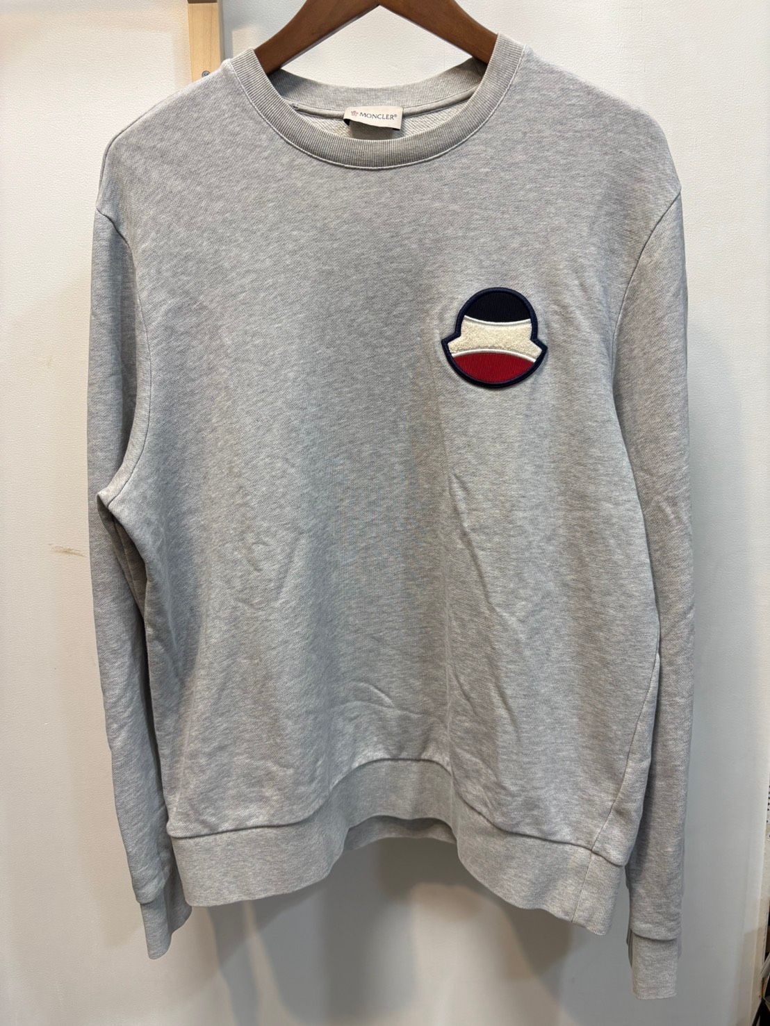 MONCLER モンクレール トレーナー グレー Lサイズ F10918G70800 21753-特急