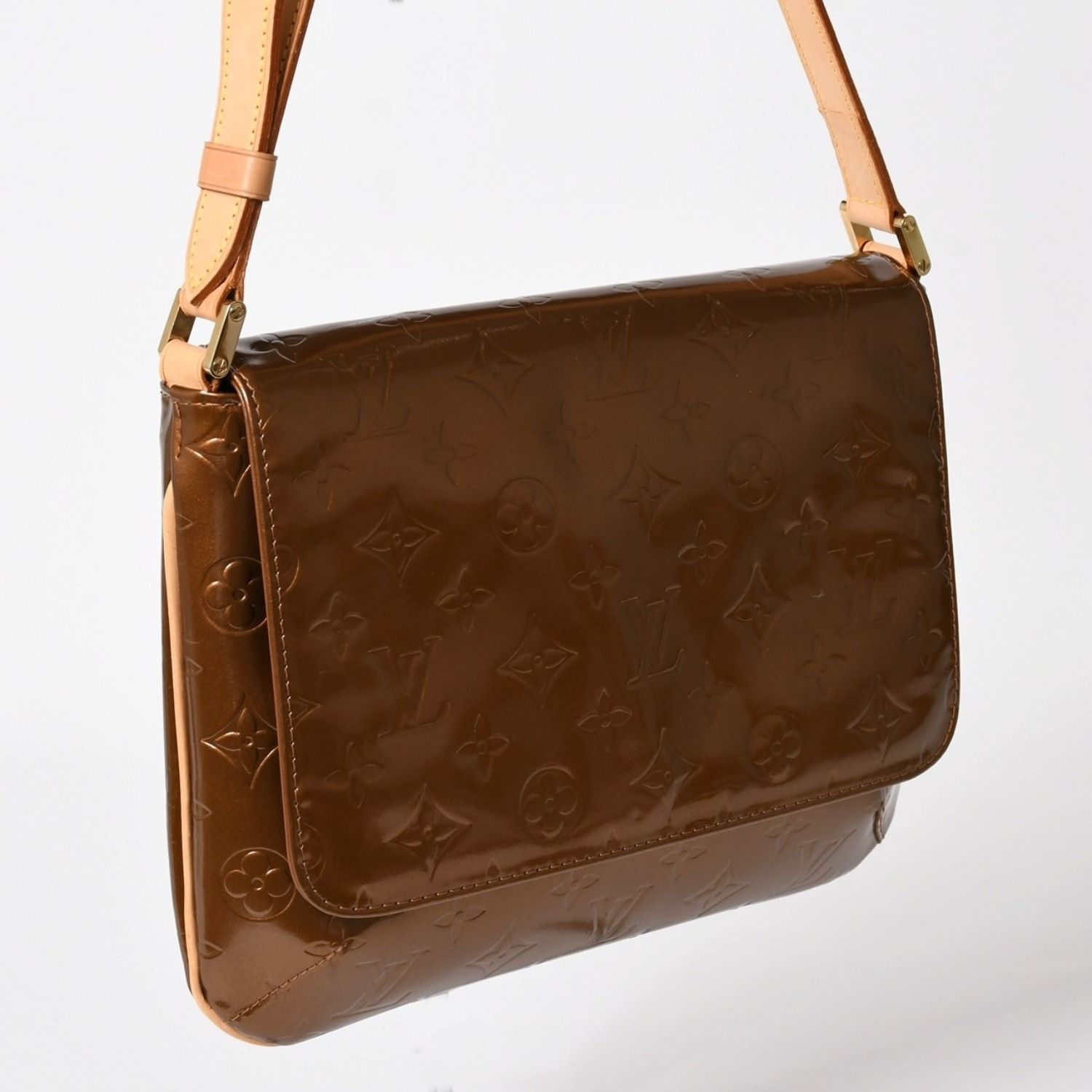 LOUIS VUITTON ルイヴィトン モノグラムヴェルニ トンプソンストリート 