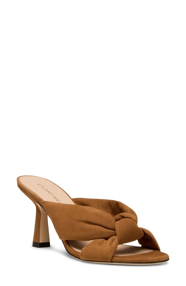スチュアート ワイツマン レディース シューズ サンダル Stuart Weitzman Soplaya Slide 75 Toasted Almond