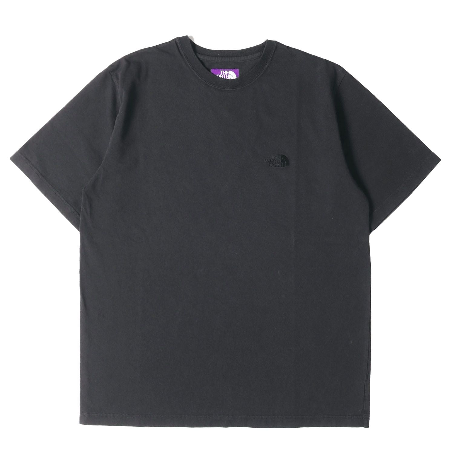 【新品】THE NORTH FACE PURPLE LABEL ノースフェイス パープルレーベル Tシャツ ダークネイビー 紺 サイズ:M | BEAMS別注 26SS 製品染め ヘビーウェイト Tシャツ 7oz Field Logo Tee