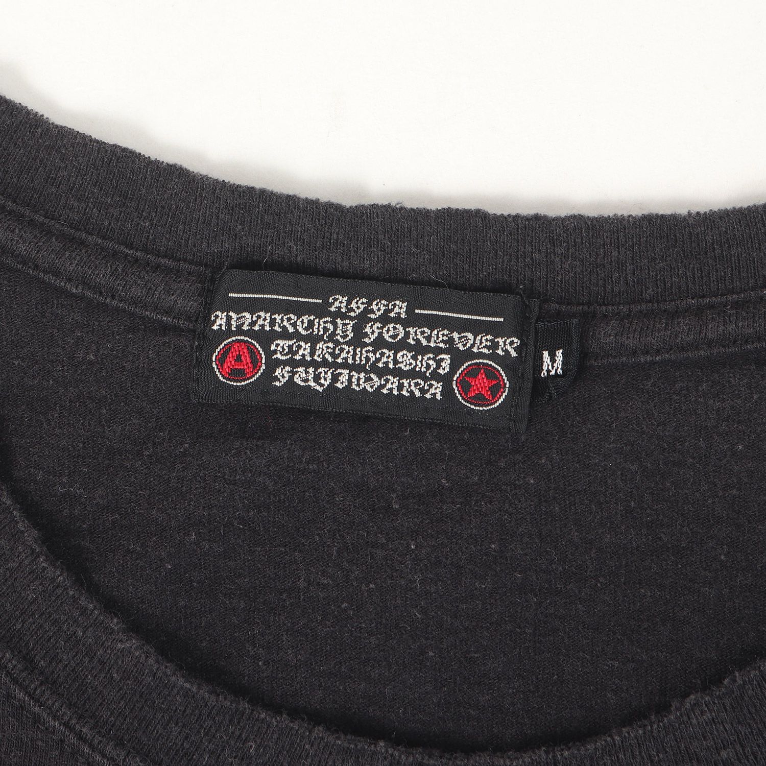 AFFA エーエフエフエー Tシャツ ブラック 黒 サイズ:M | 00s ダメージ 