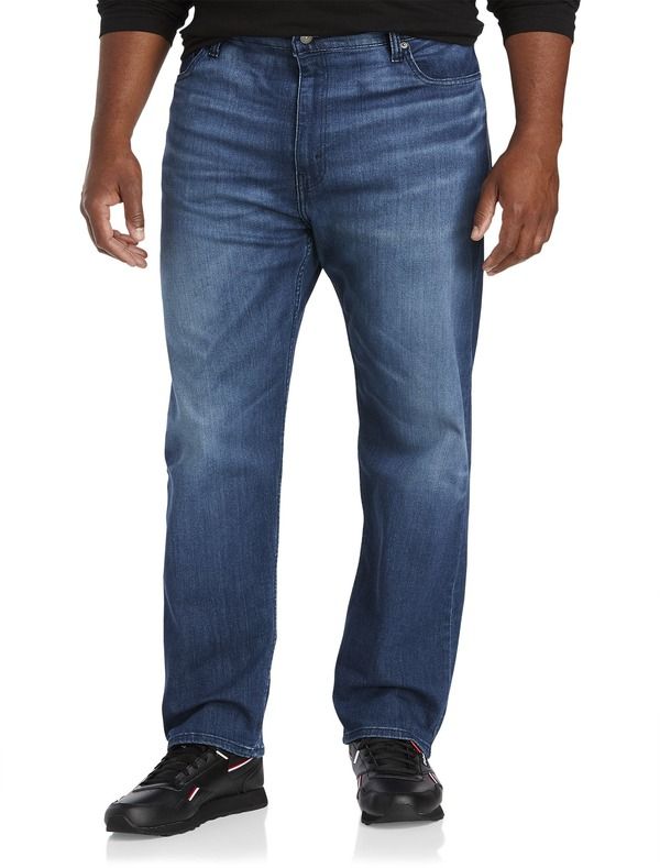 リーバイス メンズ ボトムス デニムパンツ トール ジーンズ Levis Big Tall 502 TaperFit Stretch Jeans Meyers Day