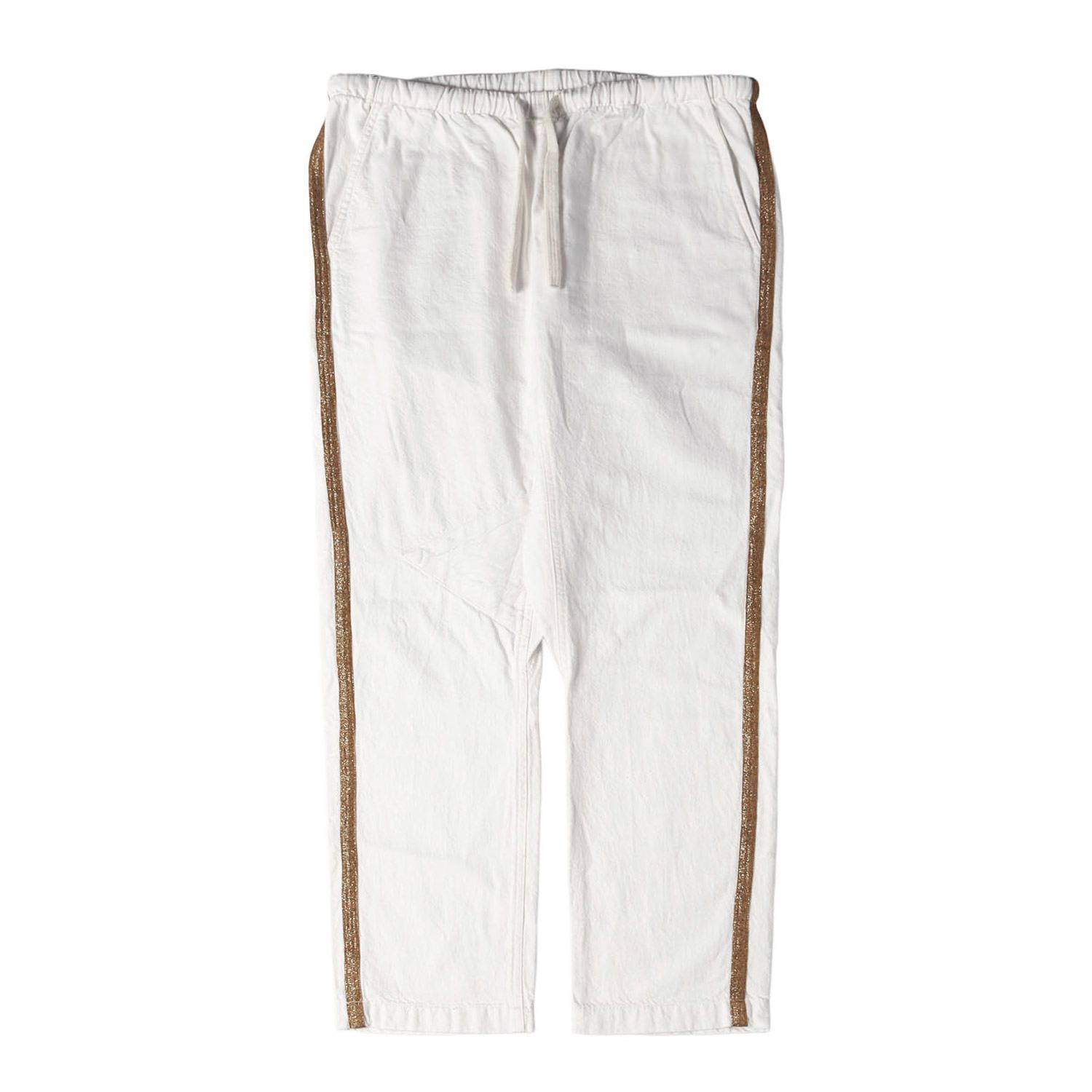 【美品】FREE CITY フリーシティ パンツ ホワイト 白 サイズ:S | サイドライン イージーパンツ | MADE IN USA | ボトムス ズボン【メンズ】【中古】