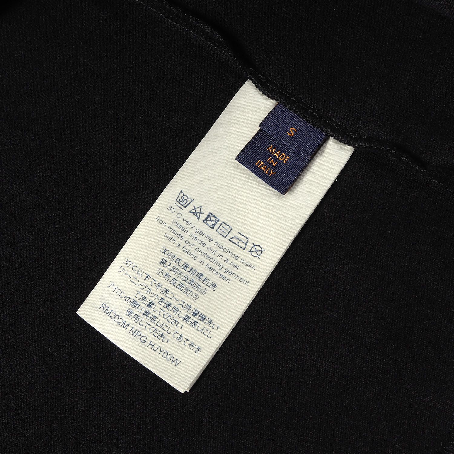 美品】LOUIS VUITTON ルイヴィトン Tシャツ ブラック 黒 サイズ:S