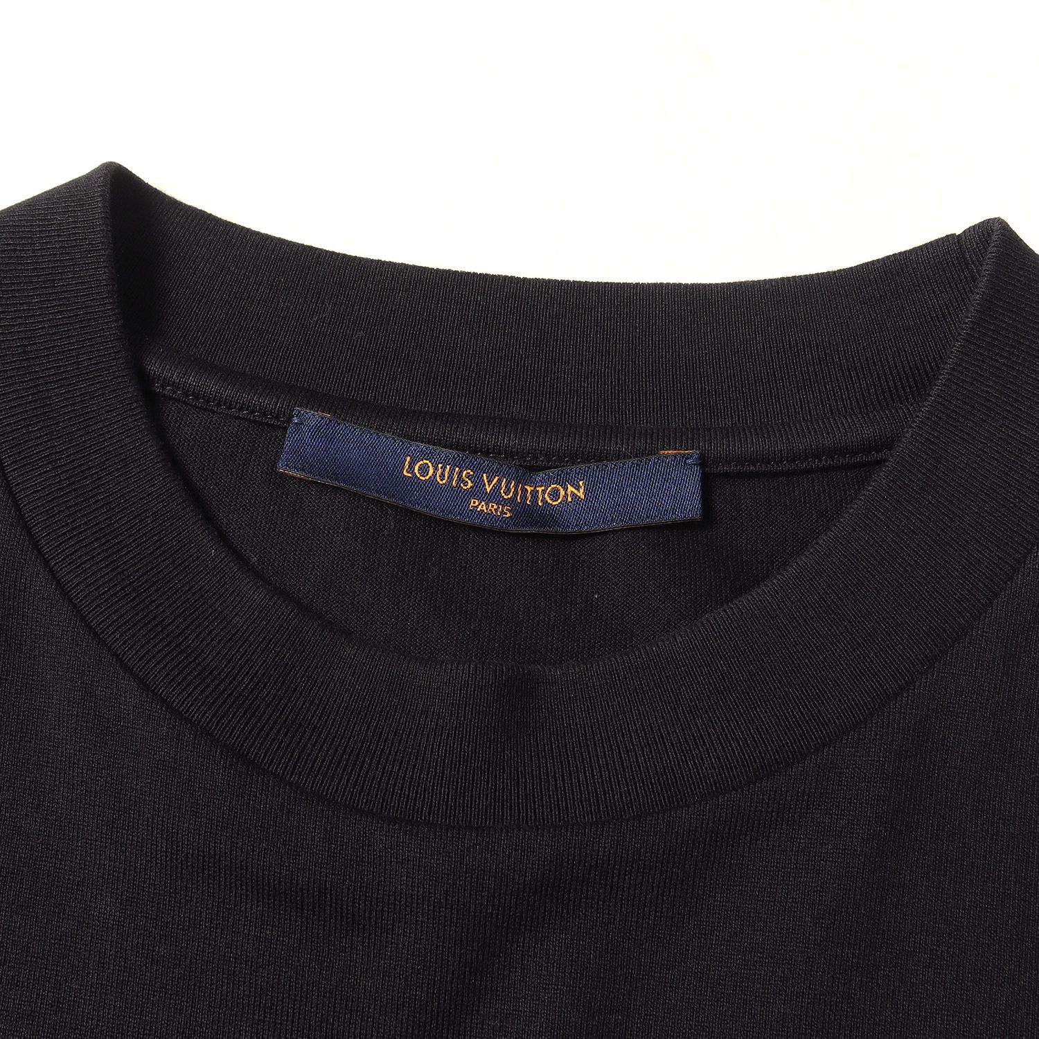 美品】LOUIS VUITTON ルイヴィトン Tシャツ ブラック 黒 サイズ:S
