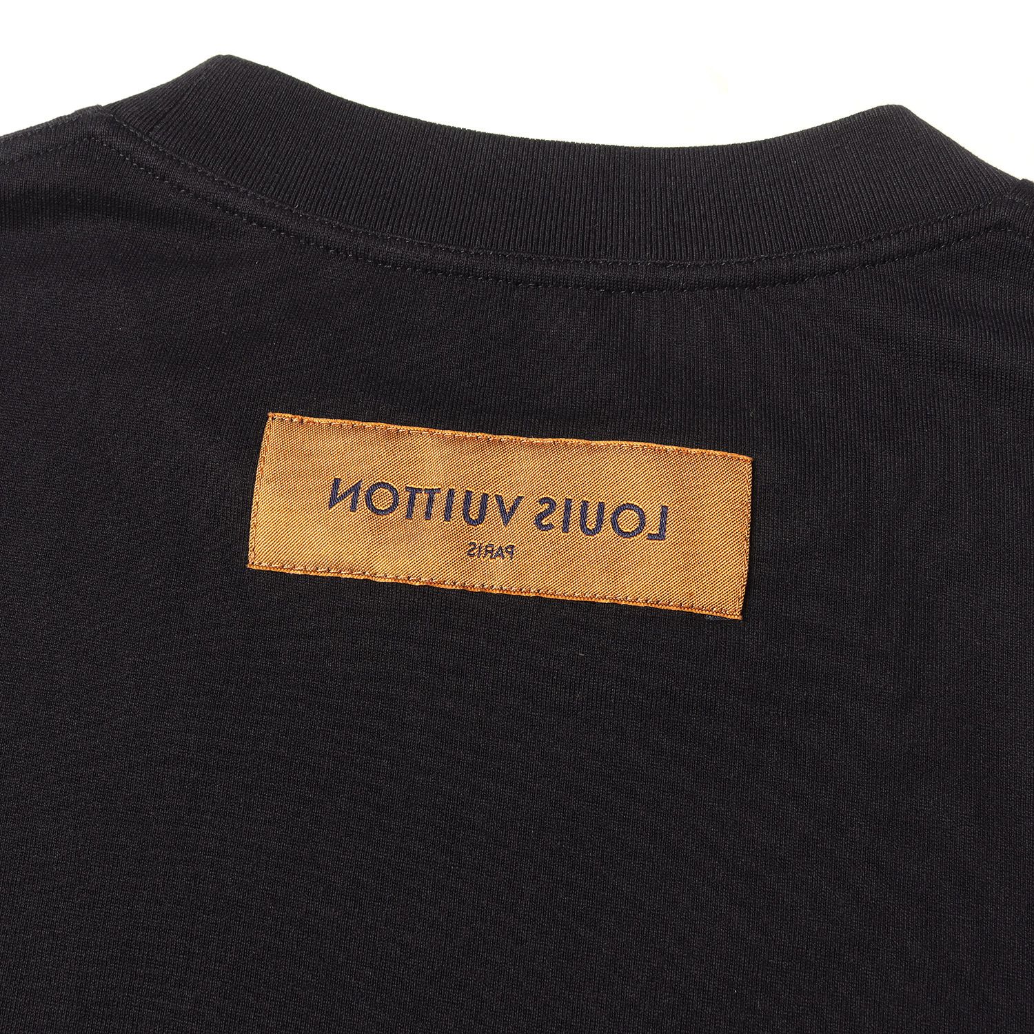 美品】LOUIS VUITTON ルイヴィトン Tシャツ ブラック 黒 サイズ:S