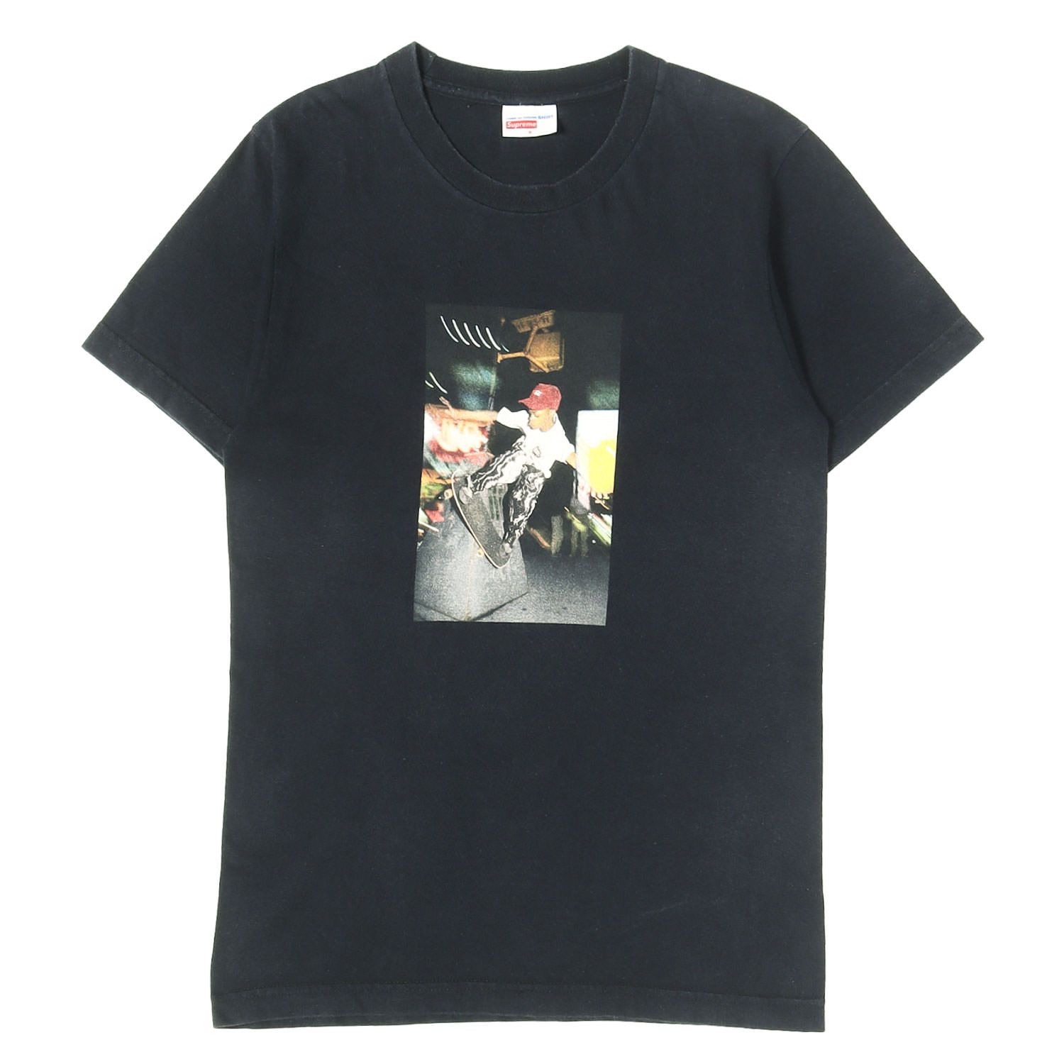 Supreme シュプリーム Tシャツ ブラック 黒 サイズ:S | COMME des GARCONS SHIRTS ハロルド・ハンター フォト Tシャツ (Harold Hunter Photo Tee) | トップス | コラボ【メンズ】【中古】