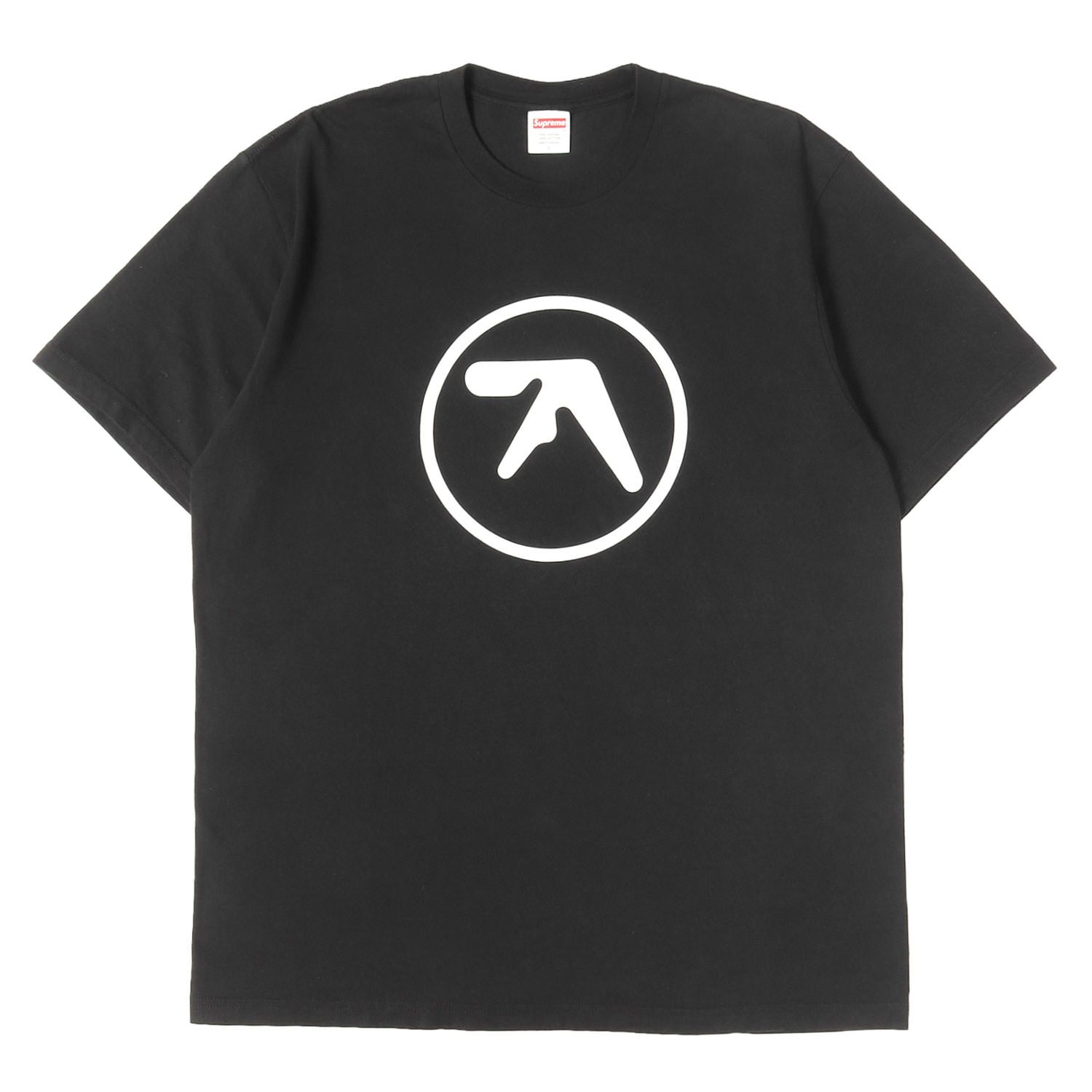 【美品】Supreme シュプリーム Tシャツ ブラック 黒 サイズ:L | 25SS Aphex Twin アイコンマーク Tシャツ (Ambient Works Tee) | トップス カットソー 半袖【メンズ】【中古】