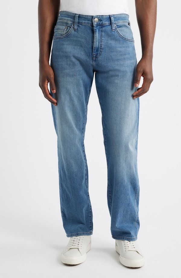 マーヴィ ジーンズ メンズ ボトムス デニムパンツ ストレート Mavi Jeans Matt Relaxed Straight Leg Jeans Light Blue Williamsburg ブ