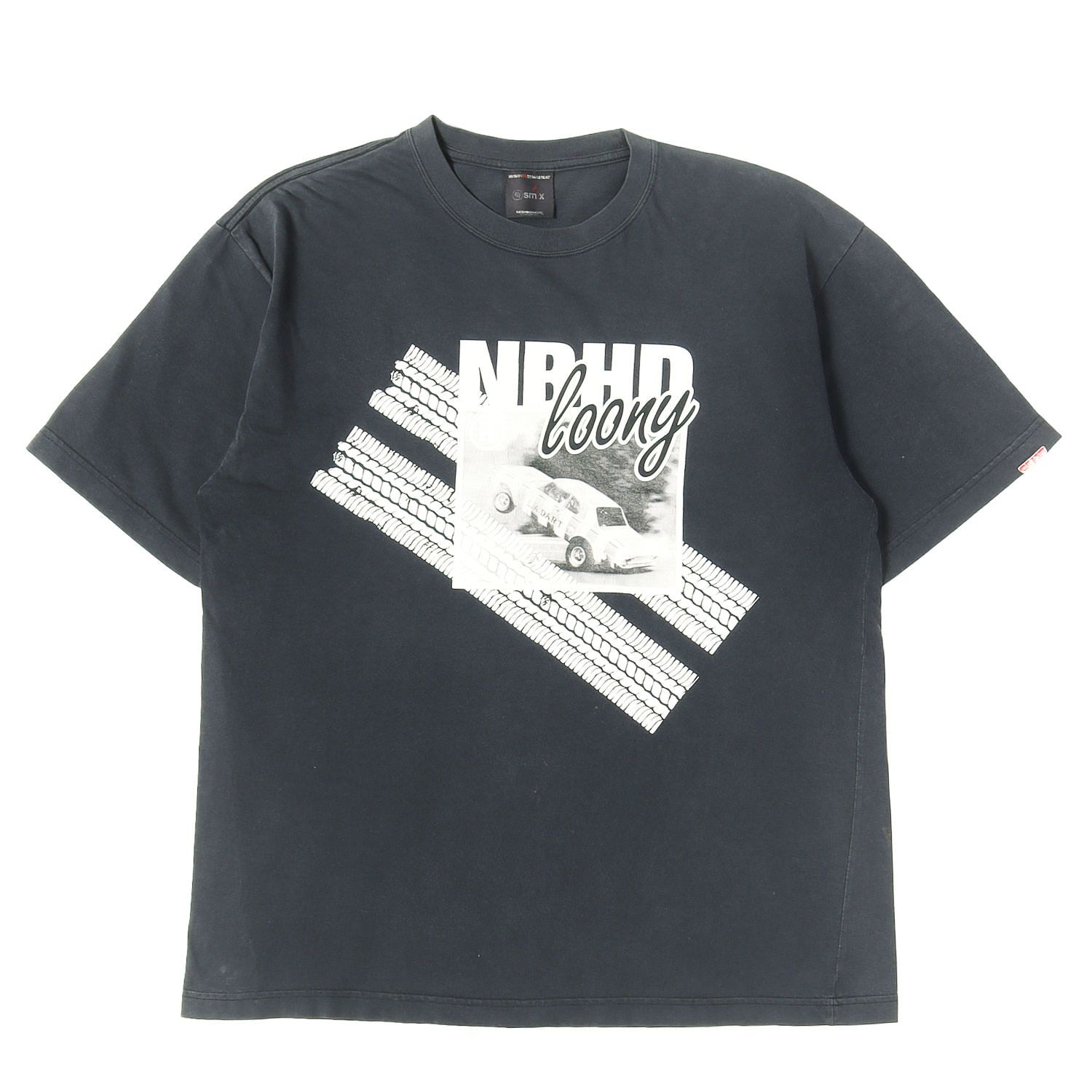 NEIGHBORHOOD ネイバーフッド Tシャツ ブラック 黒 サイズ:L | 00s グラフィックプリント Tシャツ | トップス カットソー 半袖 | 00年代 アーカイブ【メンズ】【中古】