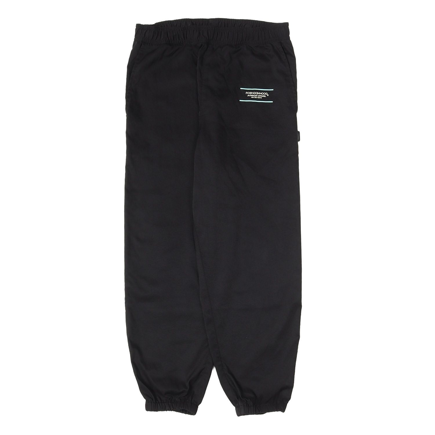 NEIGHBORHOOD ネイバーフッド パンツ ブラック 黒 サイズ:S | 21AW ブランドロゴ ストレッチ トラックパンツ( / E-PT) | ボトムス ズボン【メンズ】【中古】 人気定番，品質保証】 NEIGHBORHOOD ネイバーフッド パンツ ブラック