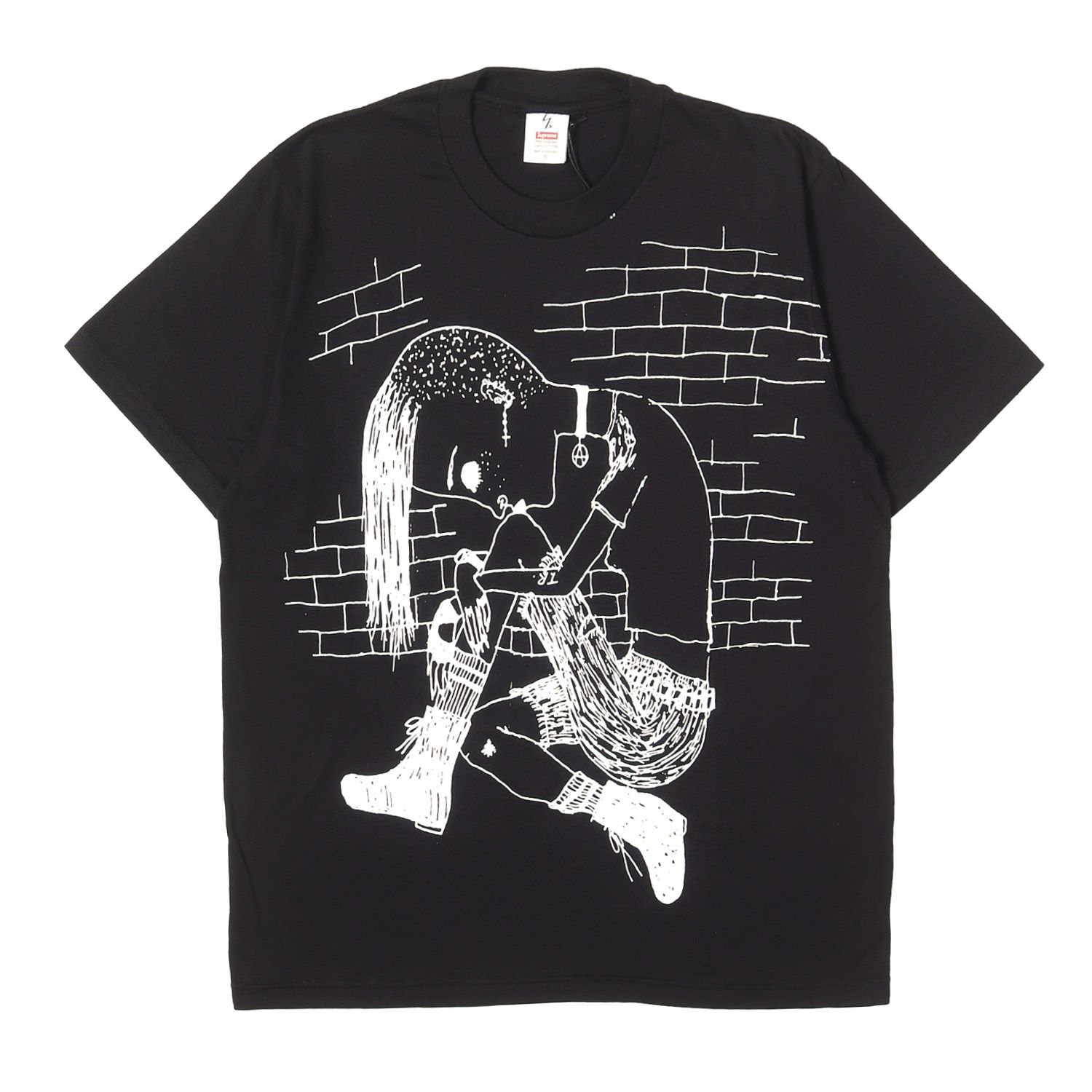 【新品】Supreme シュプリーム Tシャツ ブラック 黒 サイズ:S | 25AW Ys by Yohji Yamamoto グラフィック クルーネック Tシャツ (Thinker Tee) | トップス カットソー 半袖 | コラボ【メンズ】