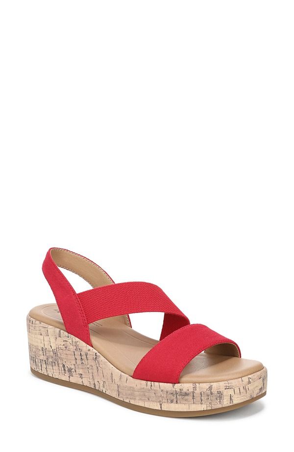 ライフストライド レディース シューズ サンダル LifeStride Odette Sandal Fired レッド