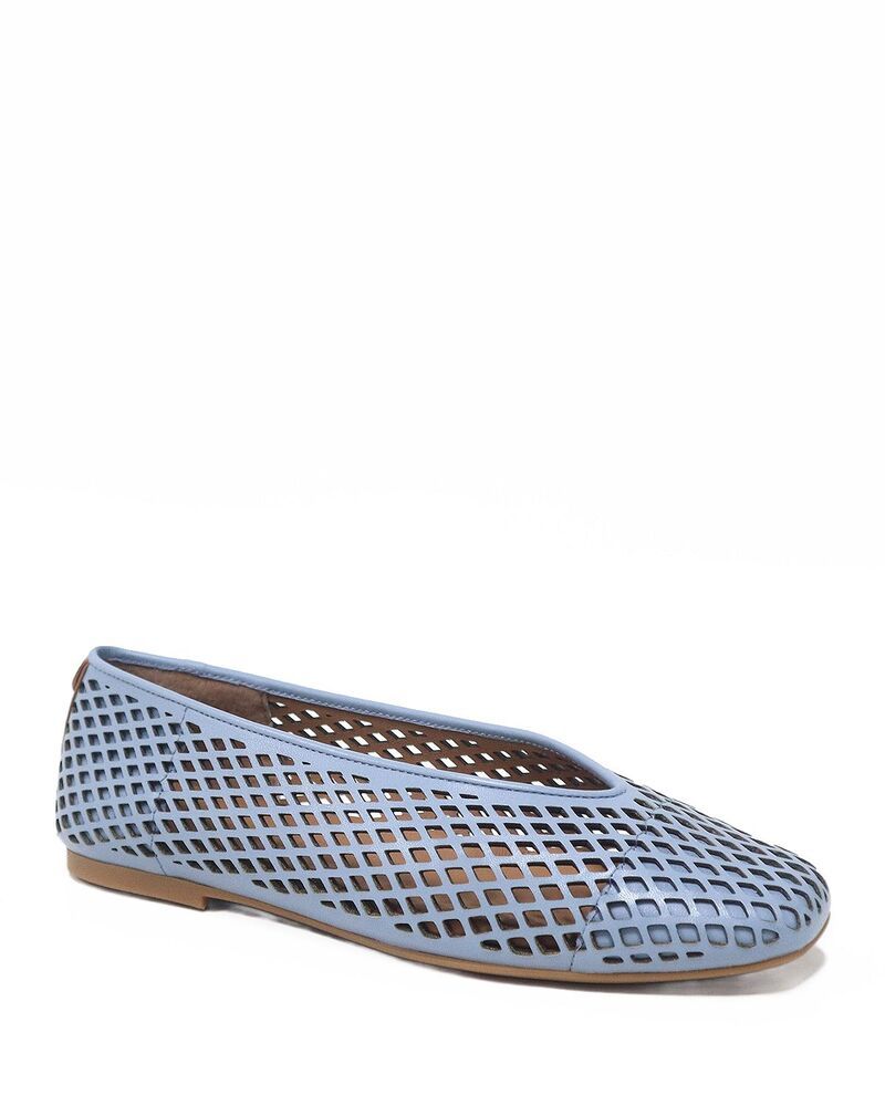 ケネスコール レディース シューズ パンプス レザー Gentle Souls by Kenneth Cole Womens Willow Perforated Leather Ballet Flat