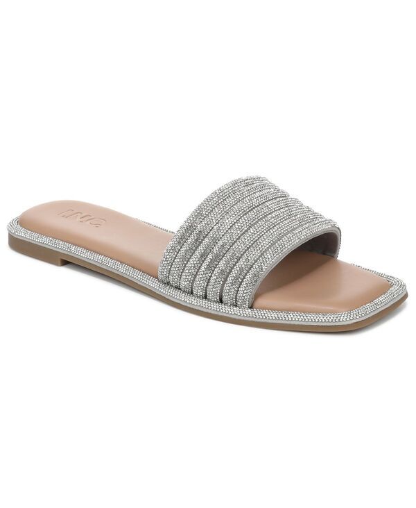 【送料無料】 アイエヌシー インターナショナル コンセプト レディース サンダル シューズ Miimmii Slide Sandals Silver