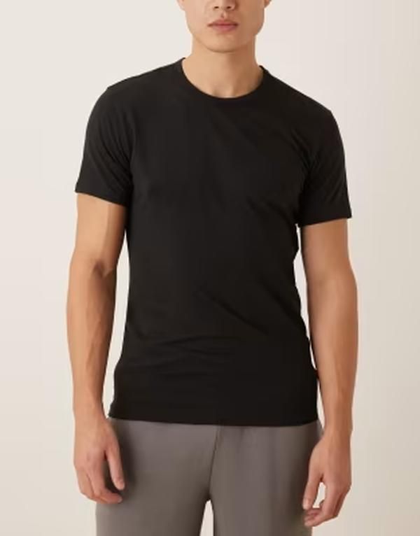 カルバンクライン メンズ トップス Tシャツ コットン Calvin Klein Cotton Microfiber 3pack Tshirtsbluewhite Black wBlue Descen