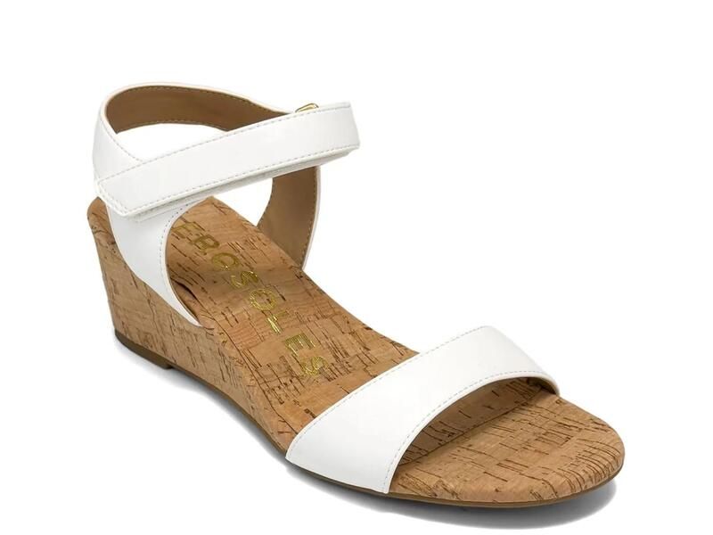 エアロソールズ レディース シューズ サンダル AerosolesWel Wedge Sandal White ホワイト