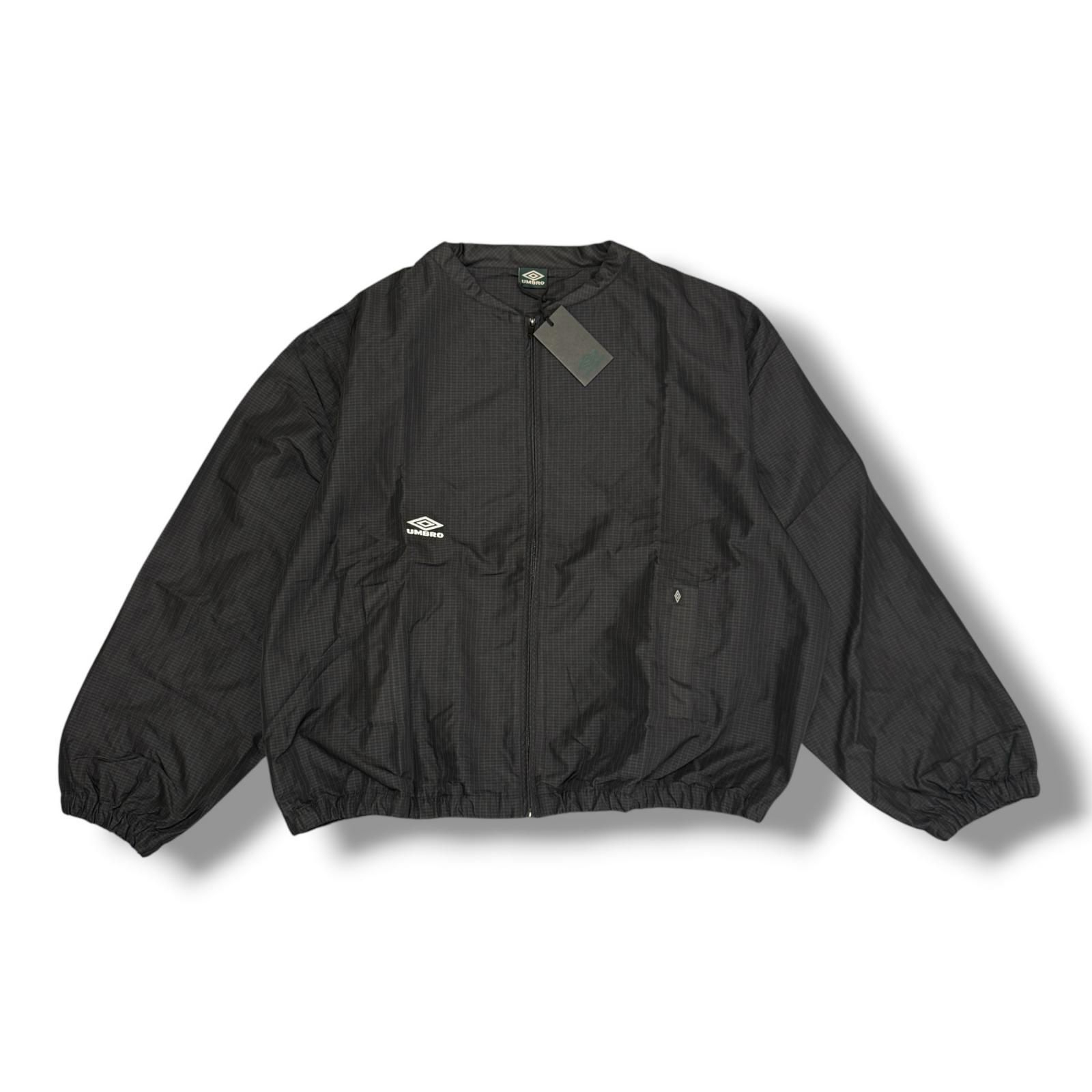 未使用 UMBRO Check Bomber Jacket チェックボンバージャケット ブルゾン アンブロ UBMW0263FA166 ネイビーダークブラウン L （16906M） 未使用 UMBRO Check Bomber Jacket チェックボンバージャケット