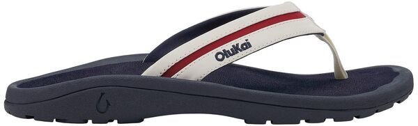 オルカイ メンズ シューズ サンダル OluKai Mens Ohana Palua Sandals Bright WhiteAmericana ホワイト