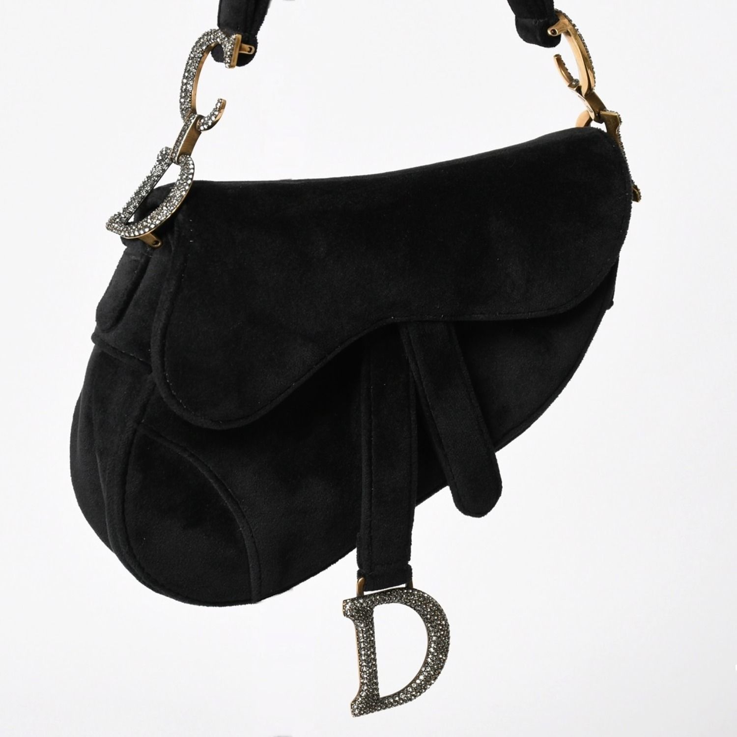 極美品 Christian Dior クリスチャンディオール サドルバッグ