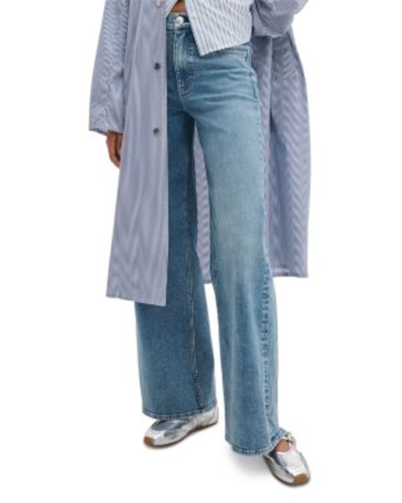 ラグアンドボーン レディース ボトムス デニムパンツ ワイドレッグ ジーンズ rag bone Flexi Andi High Rise Full Wide Leg Jeans in Lyon
