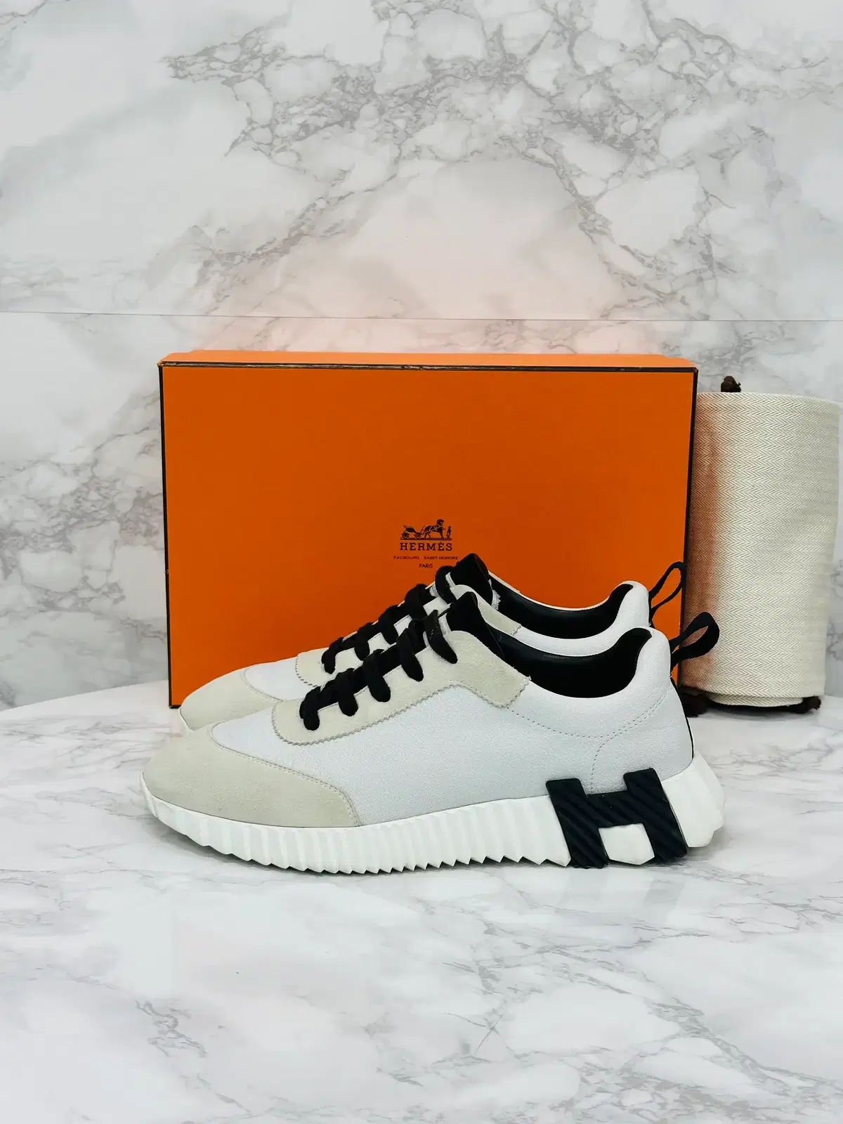 39) Hermes エルメス バウンシング スニーカー ゴートスキン - メルカリ