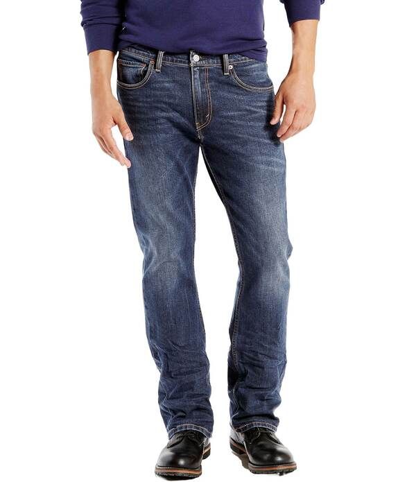 リーバイス メンズ ボトムス デニムパンツ ブーツカット ブーツ ジーンズ LevisR 527 Slim Bootcut Rigid Jeans Wave Allusions