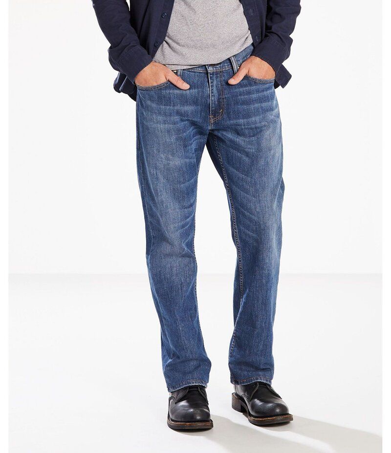 リーバイス メンズ ボトムス デニムパンツ ジーンズ LevisR 559 Relaxed Straight Stretch Jeans Steely Blue ブルー