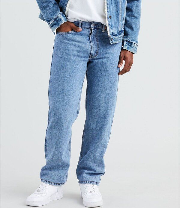 リーバイス メンズ ボトムス デニムパンツ リラックスフィット ストレート ジーンズ LevisR 550 Relaxed Fit Straight Leg Jeans Light Stonewash