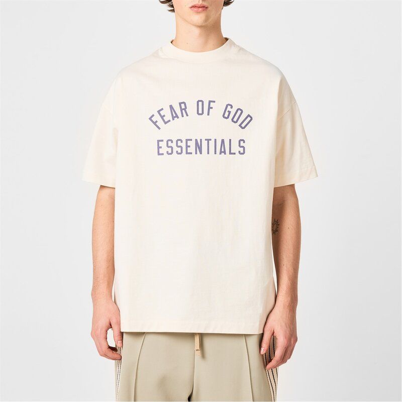 フィアオブゴッド メンズ トップス Tシャツ クルーネック ジャージー FEAR OF GOD ESSENTIALS Jersey Crewneck Tee Shell