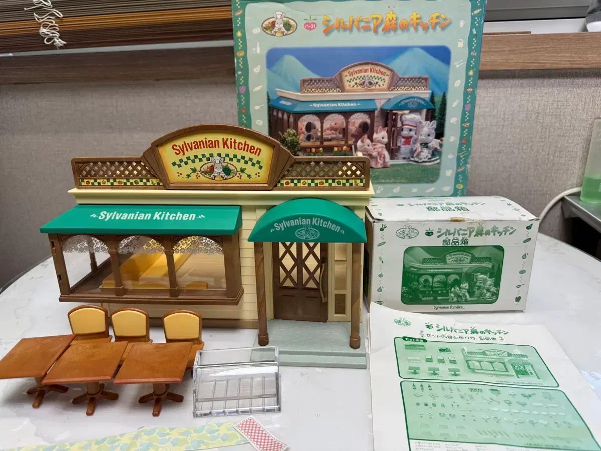 シルバニアファミリー オールド SOUP キッチン (建物のみ) 未使用