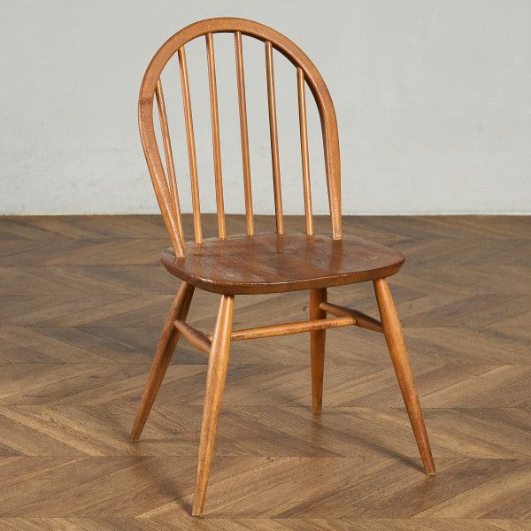 椅子・ソファ イギリス エルム アーコール ERCOL フープバックチェア ercol フープバック チェア 英国 ヴィンテージ ビーチ 椅子 ウィンザーチェア ダイニングチェア #98266