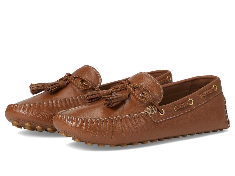 コールハーン レディース シューズ スリッポン・ローファー Cole Haan Gissella Drivers British Tan Leather タン