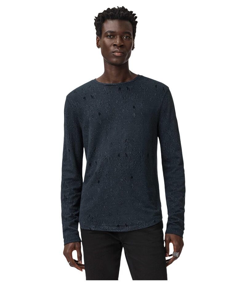 ジョンバルベイトス メンズ トップス シャツ John Varvatos Vera Crew K7013R25 Navy ネイビー