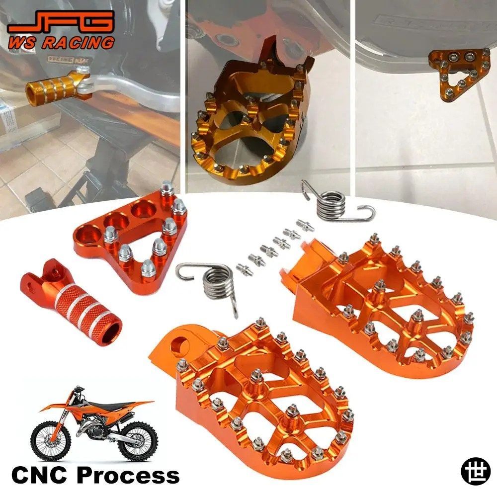 オートバイフットペグピン シフトレバーチップ フットペグペダルレスト KTM XCW XCFW 125 150 200 250 300-530 JFG