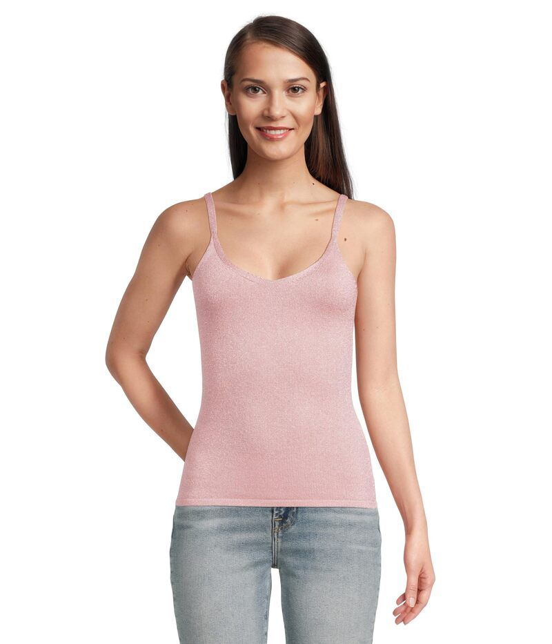 マイケルスターズ レディース アウター ニット・セーター Michael Stars Nomi Camisole Lychee