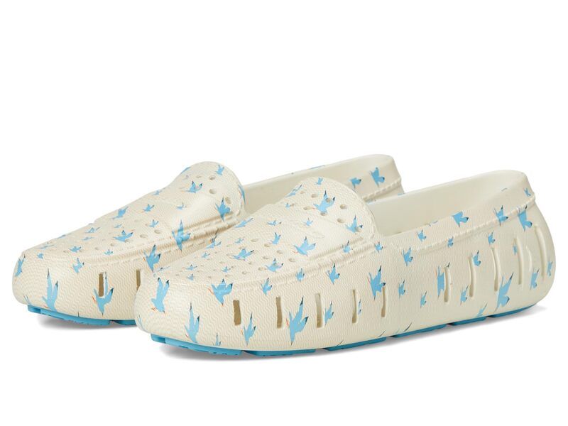 フローファ レディース シューズ スリッポン・ローファー プリント Floafers Posh Driver Print SeagullsSea