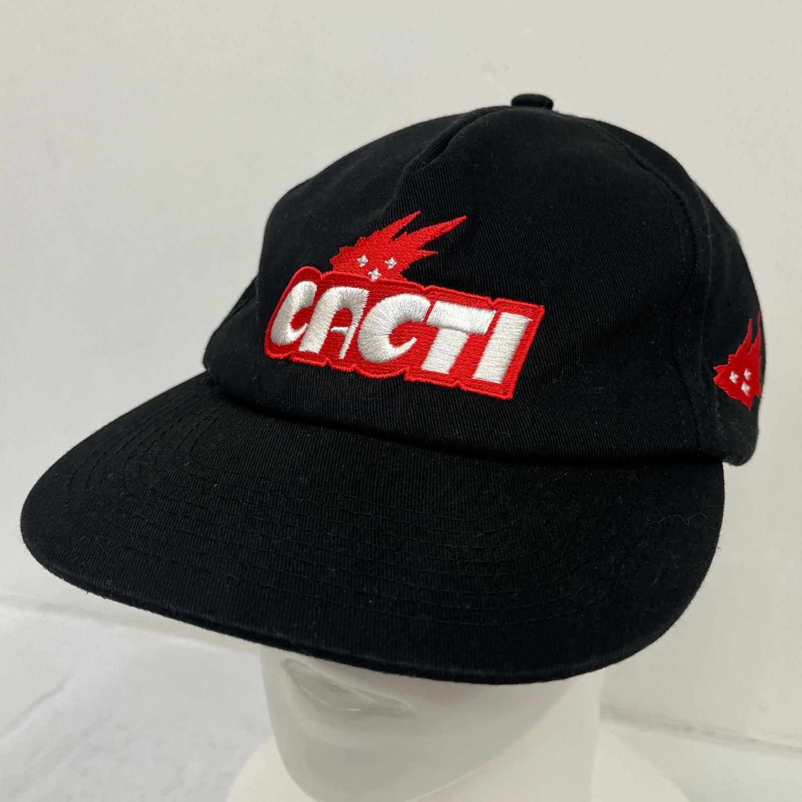 【加古川店】 中古 TRAVIS SCOTT | トラビススコットトラヴィススコット キャップ Travis Scott Cacti Logo Hat Cap Black ブラック 【118】