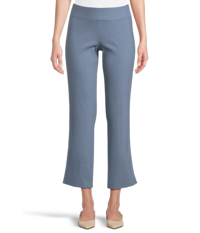 クレイジーラリー レディース ボトムス カジュアルパンツ アンクル リネン Krazy Larry Stretch Linen Wide Ankle Indigo インディゴ