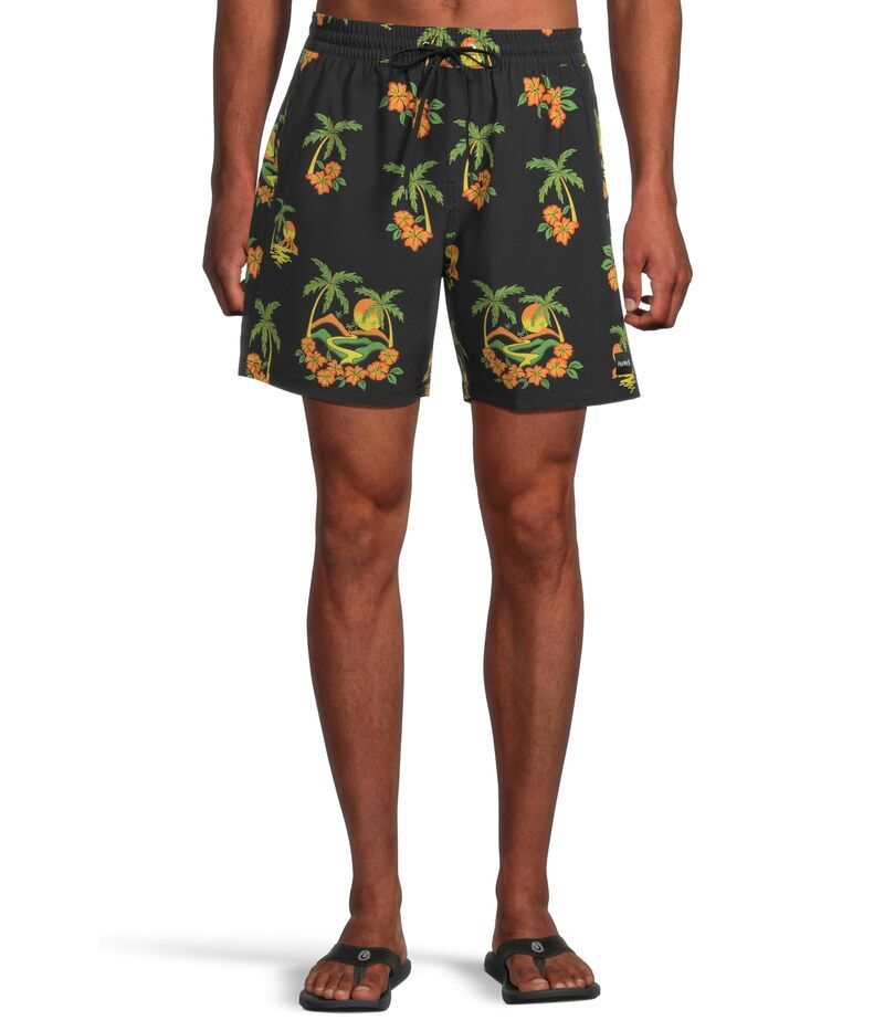 ハーレー メンズ ボトムス ハーフパンツ・ショーツ Hurley Cannonball Volley 17 Black 6 ブラック