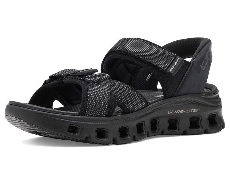 スケッチャーズ メンズ シューズ サンダル SKECHERS GlideStepro Salvo Hands Free SlipIn Sandals BlackBlack ブラック