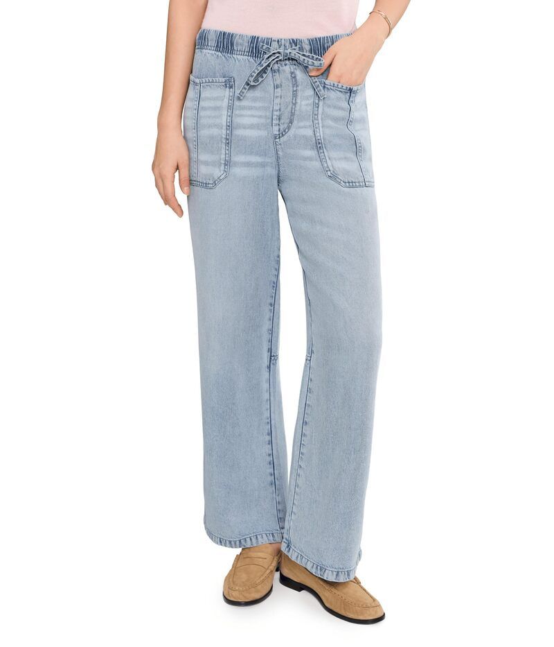スプレンディット レディース ボトムス カジュアルパンツ デニム Splendid Lounge Denim Straight Pants Med Wash デニム