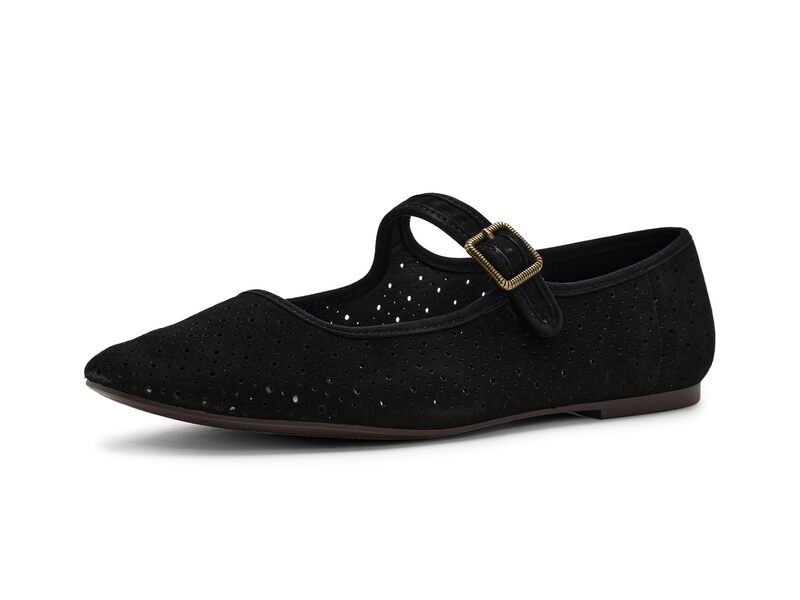 ラッキーブランド レディース シューズ サンダル Lucky Brand Tannyr Perforated Sandals Black ブラック