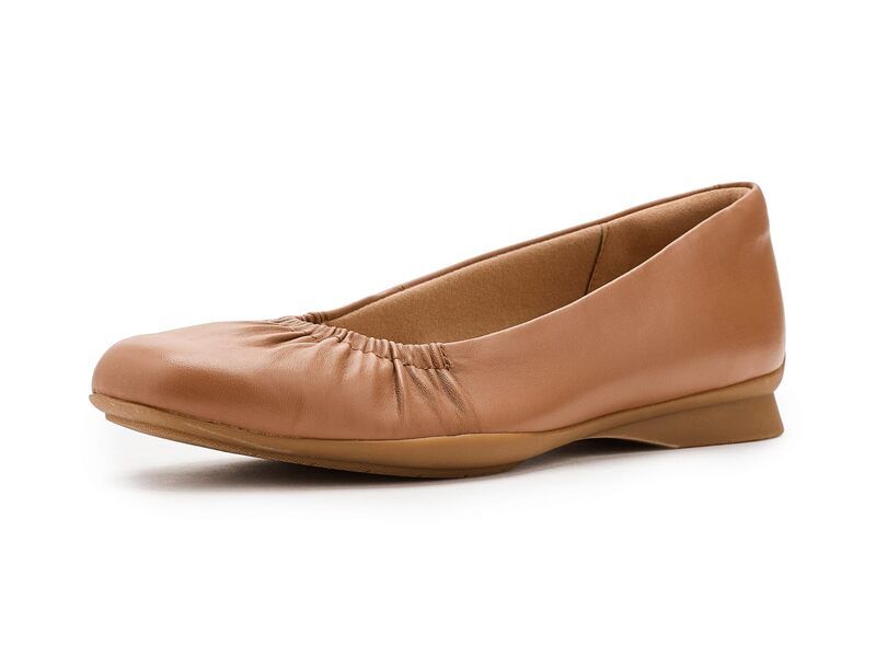 クラークス レディース シューズ サンダル Clarks Jazmynn Lo Tan Leather タン