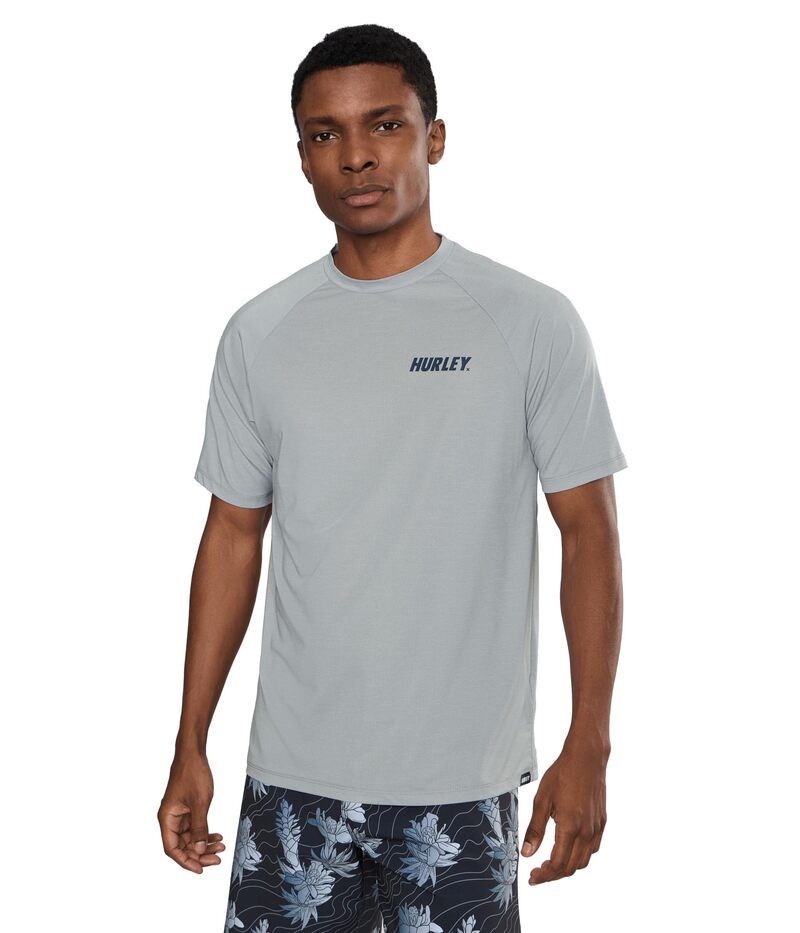 ハーレー メンズ トップス シャツ Hurley H2o Dri Outback Short Sleeve Top Light Asteroid