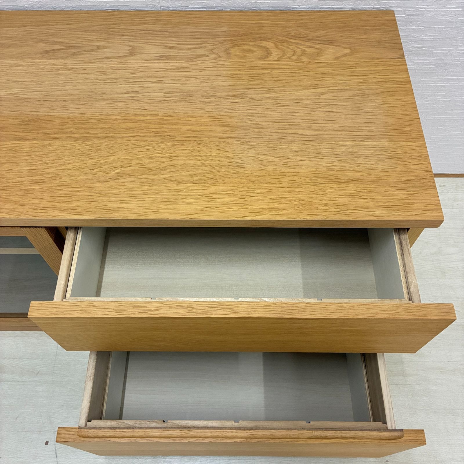 展示品【無印良品】テレビ台 テレビボード ローボード AVラック オーク