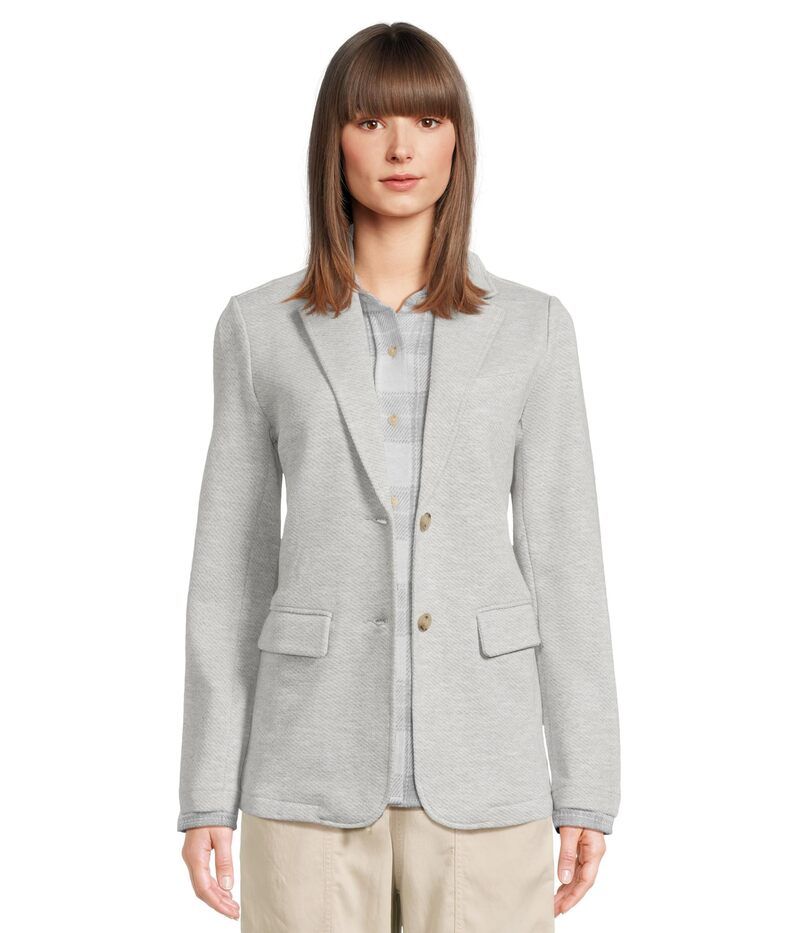 ファレティ レディース アウター ジャケット・ブルゾン ブレザー Faherty Inlet Blazer Heather Grey グレー